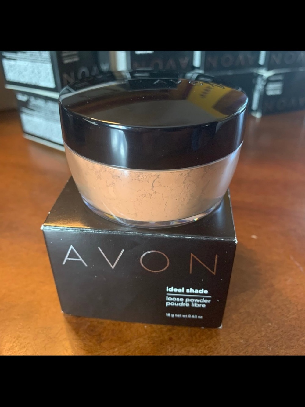 Avon Ideal Shade Loose Powder - Dark